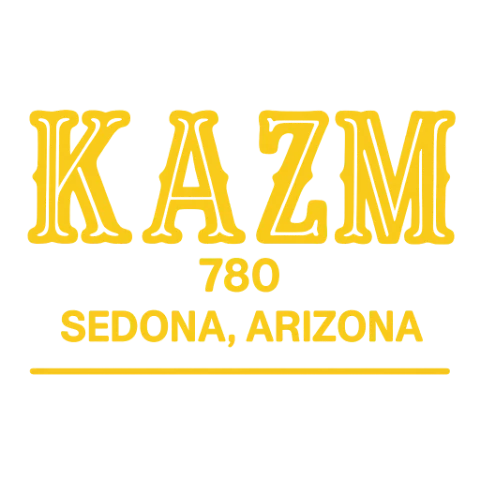 Vintage KAZM 780 Sedona wordmark
